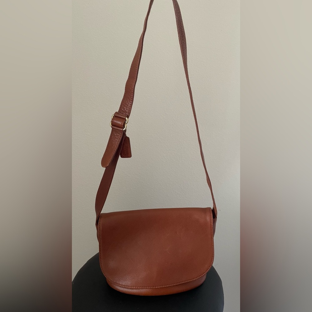 Coach Sonoma Flap Pebbled Leather Crossbody Bag